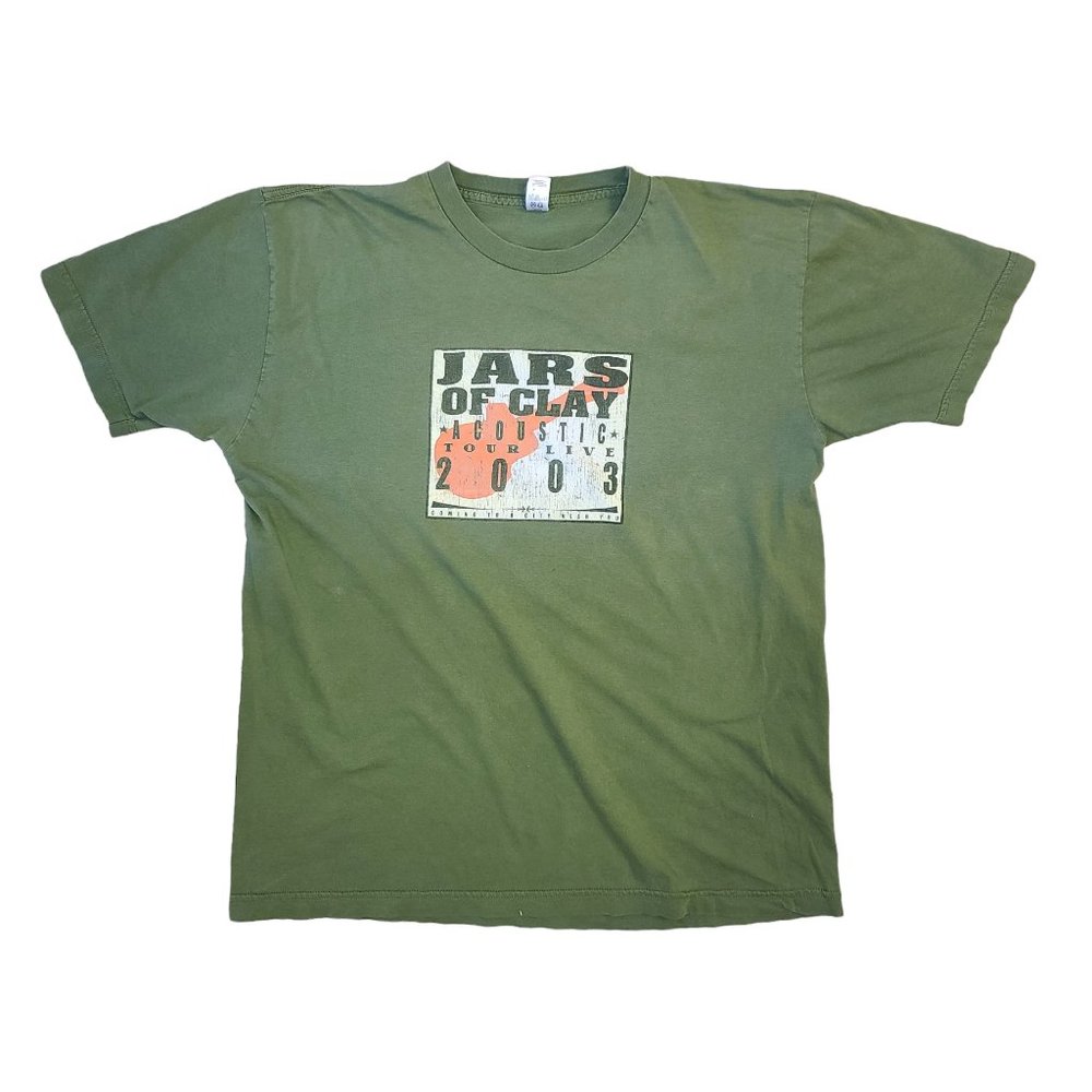 Vintage 2003 Jars of Clay Acoustic Tour Shirt